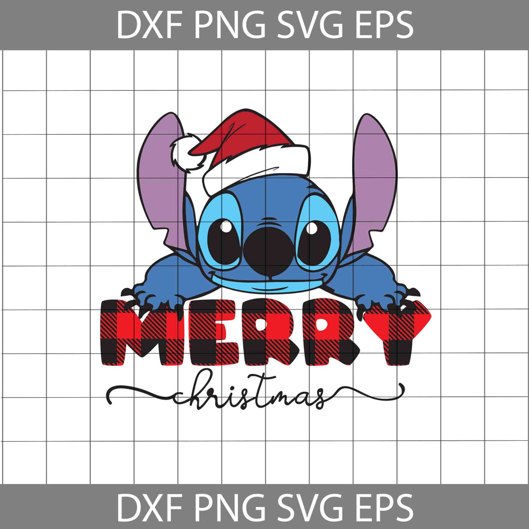 Stitch Christmas Svg, Lilo And Stitch SVg, Cartoon SVg, Christmas Svg, Gift Svg, Cricut File, Clipart, Svg, Png, Eps, Dxf