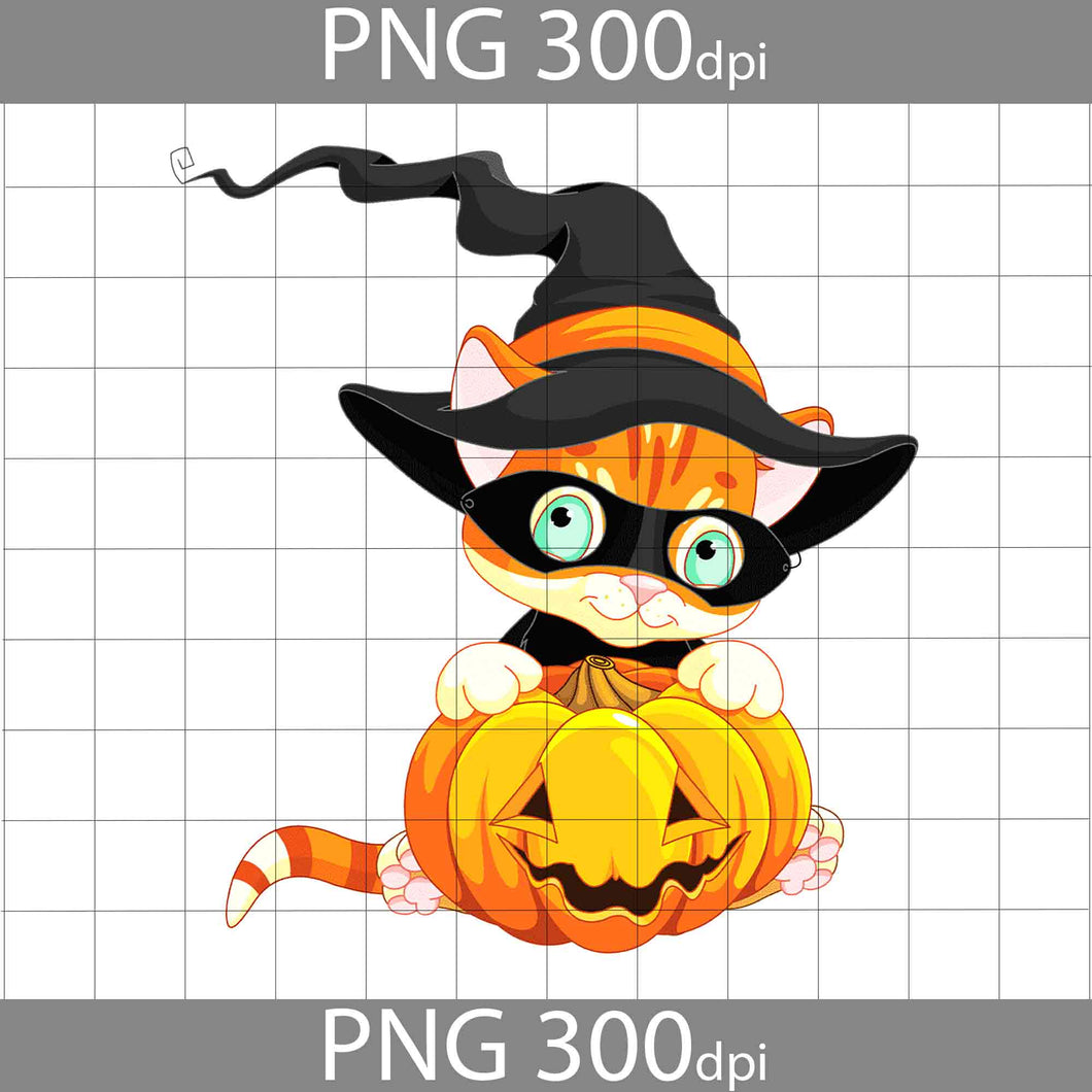 Cat Witch png, Cat Halloween png, Pumpkin png, Halloween png, Halloween Gift png, Funny, Cuties, Horror png, Png images 300dpi