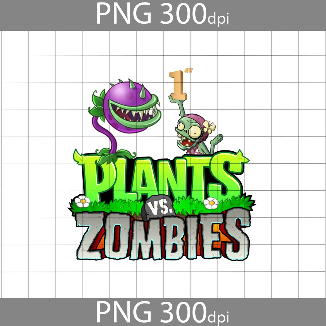 1st Birthday Plant And Zombies png, Plants And Zombies Png, Birthday Png, , ClipArt, Png Images 300dpi Digital