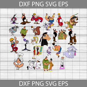 The Emperor's New Groove svg, New Groove svg, Ursula svg, Pacha svg, Pick Poison svg, Kuzco svg, Bundle, Cartoon svg, Cricut File, Clipart, Svg, Png, Eps, Dxf