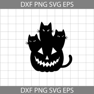 Lantern Cats Svg, Horror Pumpkin Svg, Halloween Svg, Halloween Gift svg, Funny, Cuties, Horror Svg, cricut file, clipart, svg, png, eps, dxf