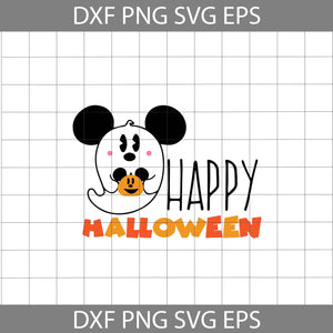 Boo Svg, Happy Halloween Svg, Mickey Ghost Svg, Mickey Svg, Mouse Svg, Halloween Svg, Halloween gift SVg, cricut file, clipart, svg, png, eps, dxf