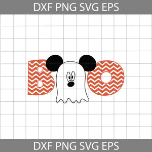 Boo Mickey Ghost SVg, Halloween Svg, Halloween gift SVg, cricut file, clipart, svg, png, eps, dxf