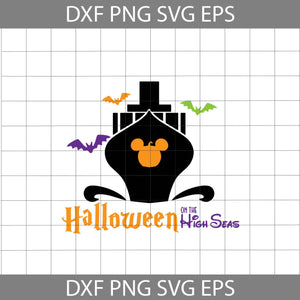 Halloween on the High Seas Svg, Mickey Svg, Halloween Svg, Halloween gift SVg, cricut file, clipart, svg, png, eps, dxf