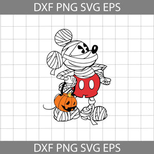 Mickey Pumpkin Svg, Mouse Cuties svg, Halloween svg, Halloween Gift svg, Cricut File, Clipart, svg, png, eps, dxf