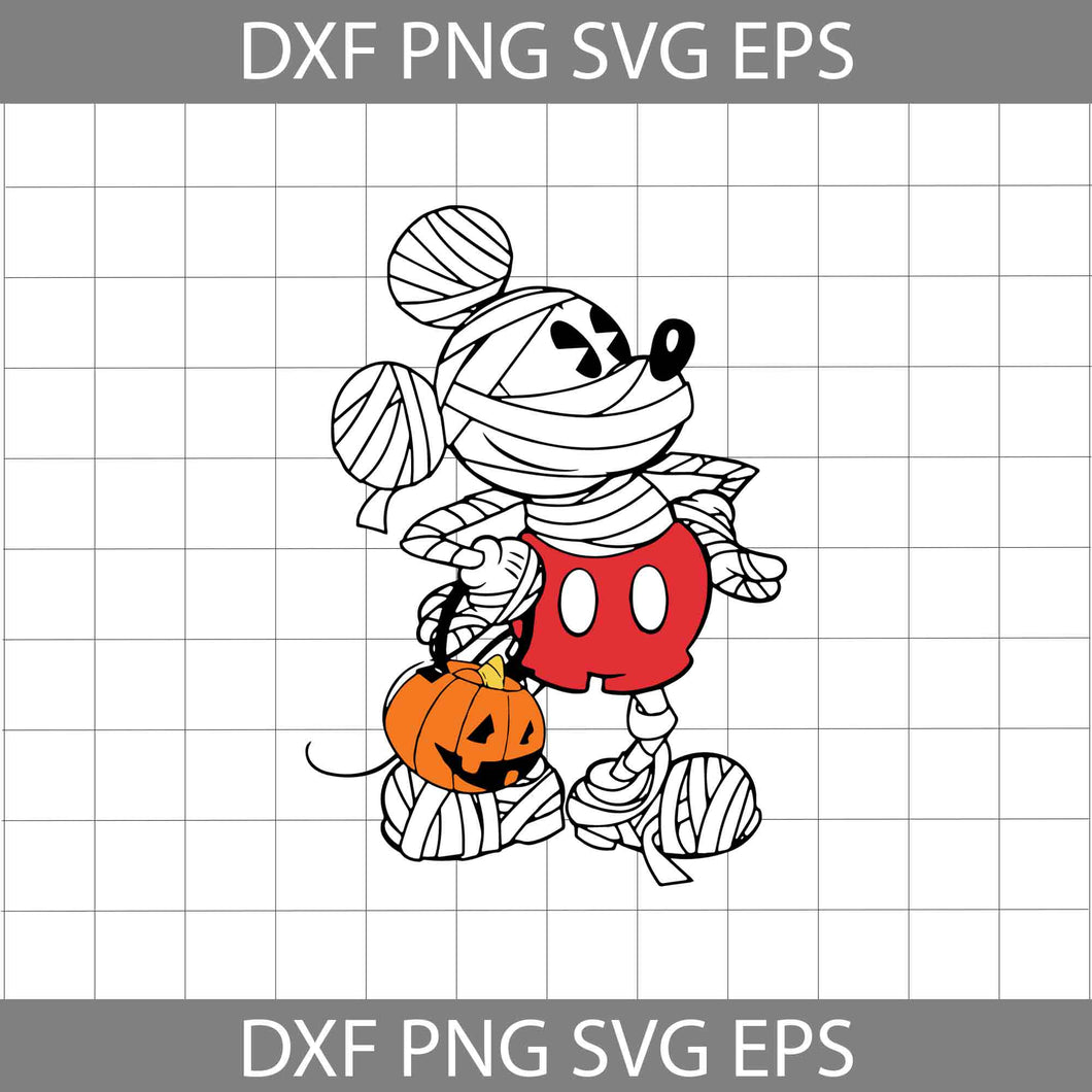 Mickey Pumpkin Svg, Mouse Cuties svg, Halloween svg, Halloween Gift svg, Cricut File, Clipart, svg, png, eps, dxf