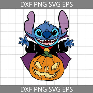 Stitch Pumpkin Svg, Mouse Cuties svg, Halloween svg, Halloween Gift svg, Cricut File, Clipart, svg, png, eps, dxf