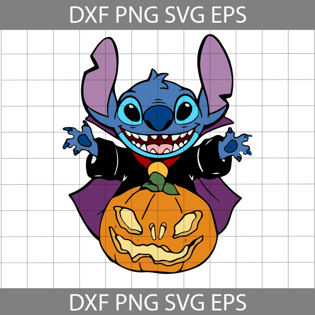 Stitch Pumpkin Svg, Mouse Cuties svg, Halloween svg, Halloween Gift svg, Cricut File, Clipart, svg, png, eps, dxf