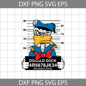 Donald Duck Svg, cartoon Svg, Halloween Svg, Halloween Gift Svg, Cricut File, Clipart, Svg, png, Eps, Dxf