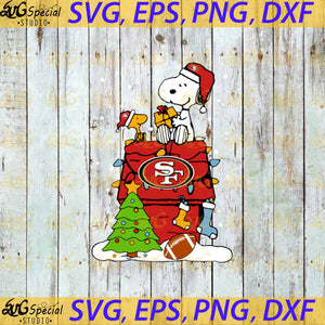 San Francisco 49ers Logo Svg, Truck Christmas Svg, Cricut File, Clipart, Football Svg, Sport Svg, Christmas Svg, Snoopy Svg, Football Mom Svg, Png, Eps, Dxf
