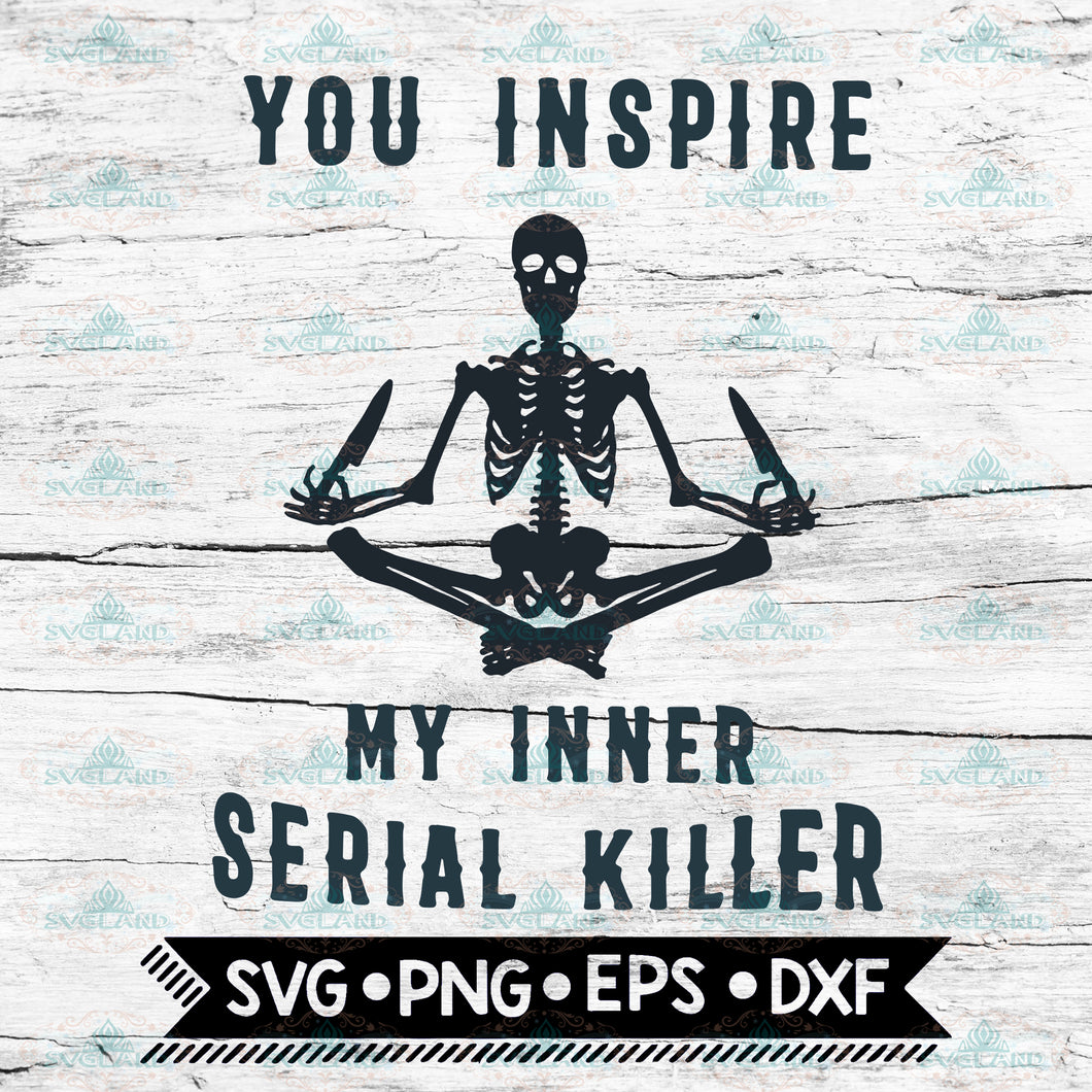 Serial Killer svg, Funny skull svg, Cricut File, Clipart, Svg, Png, Eps, Dxf