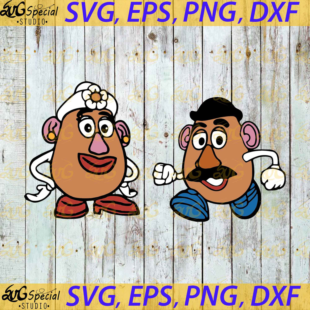 QualityPerfectionUS Digital Download - Toy Story Mr. Potato Head - PNG, SVG  File for Cricut, HTV, Instant Download