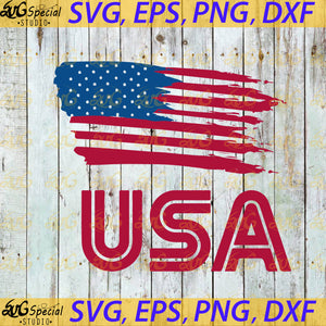 USA Svg, USA Shirt Svg, American Svg, Silhouette Cameo, Cricut File, American Flag Svg, Independence Day, 4th Of July Svg