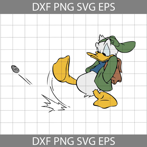 Donald Duck Back To School Svg, Back To School Svg, Cricut File, Clipart, Svg, Png, Eps, Dxf