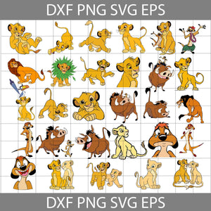 The Lion King Svg, Disney svg, cricut file, clipart, bundle, svg, png, eps, dxf