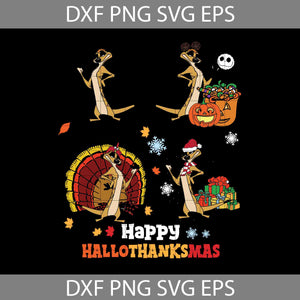 Happy Hallothanksmas Svg, Timon Svg, The Lion King Svg, Halloween Svg, Thanksgiving svg, Christmas svg, Cricut File, Clipart, Svg, Png, Eps, Dxf