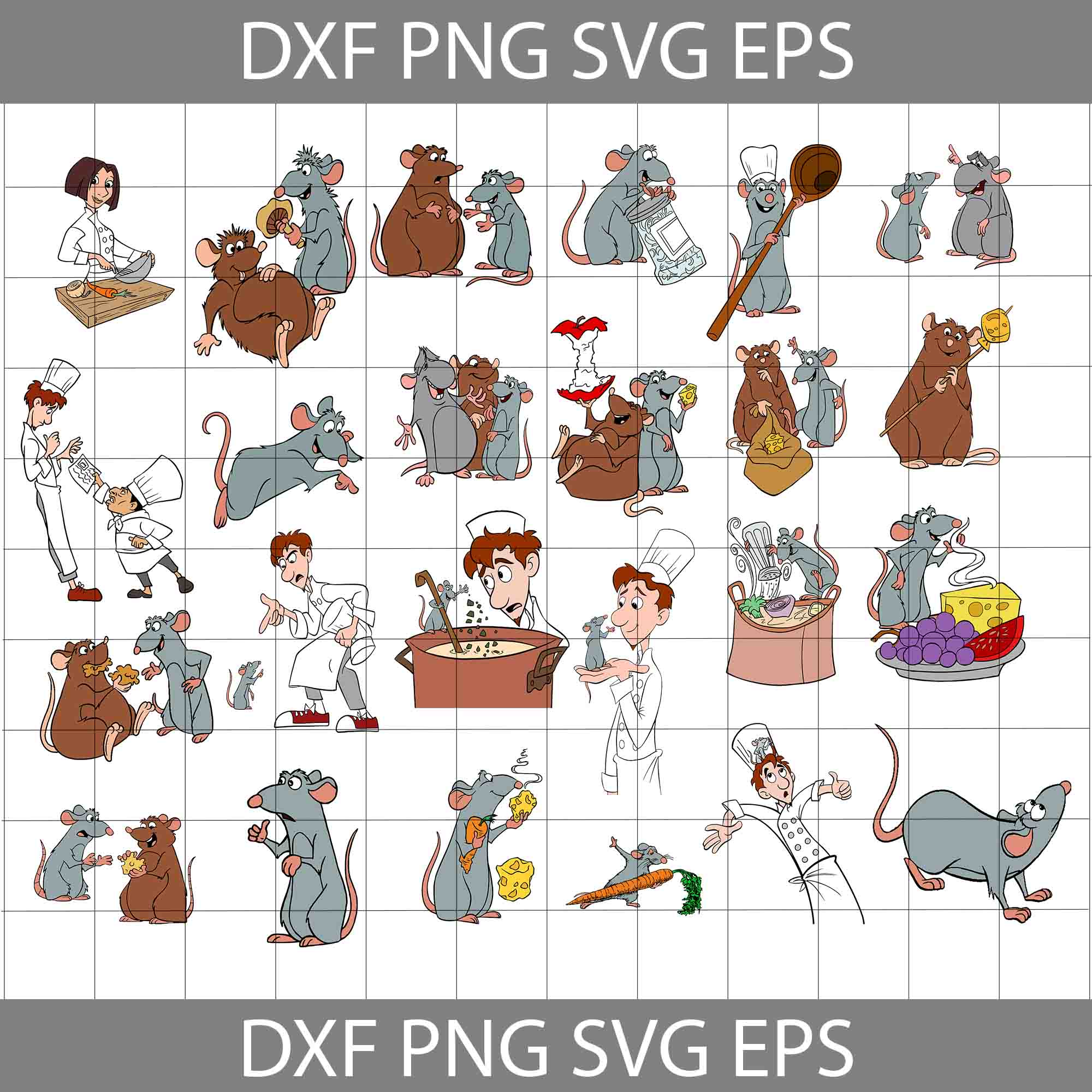 ratatouille the movie clipart and pictures