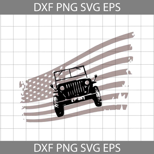 America flag Jeep svg, 4th of july svg, American flag svg, Independence day svg, cricut file, clipart, svg, png, eps, dxf