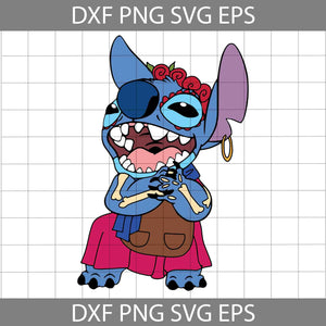 Stitch Inspired Tia Rosita Svg, Coco Svg, Cartoon Svg, Cricut File, Clipart, Svg, Png, Eps, Dxf