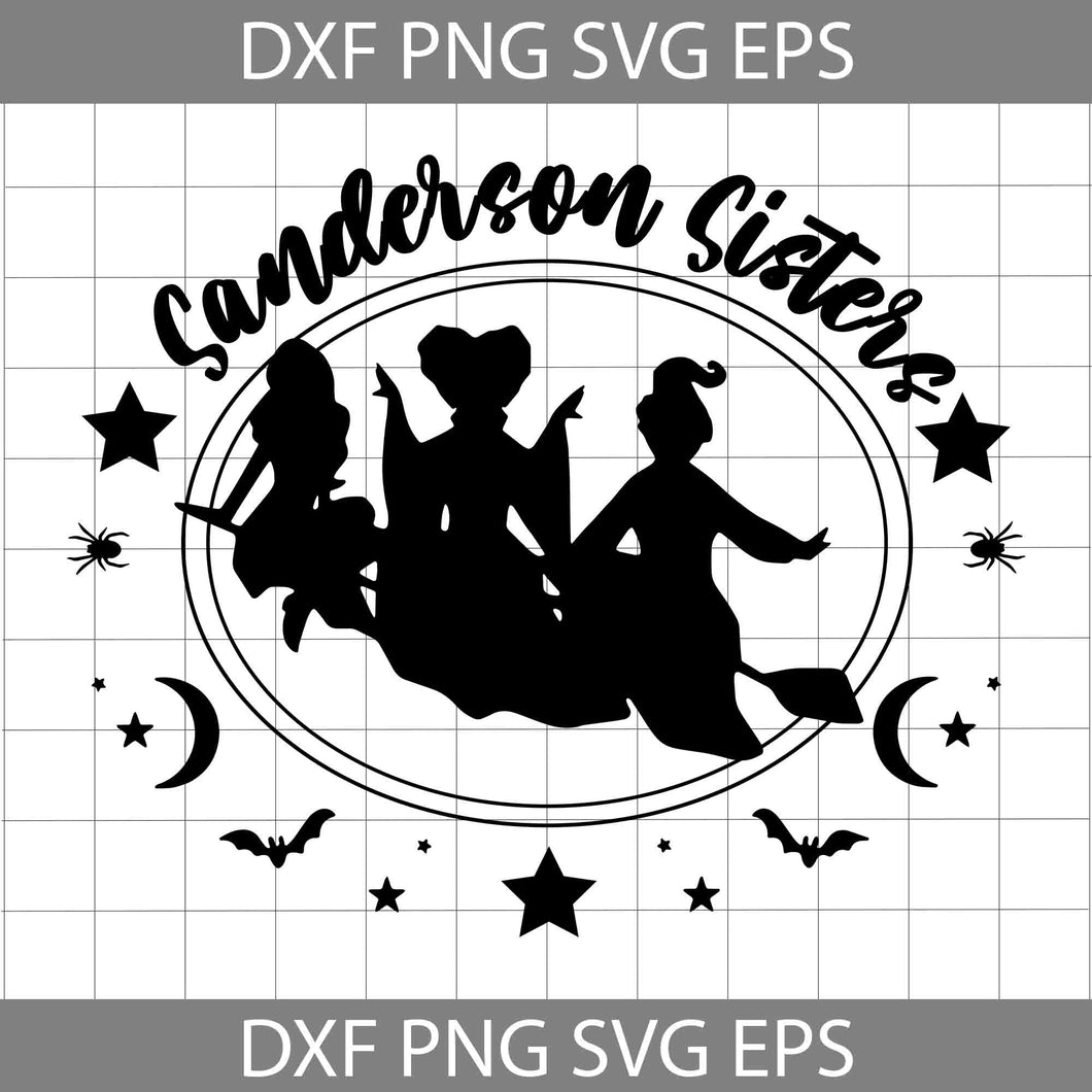 Sanderson Sisters Svg, Hocus Pocus Svg, Halloween svg, Cricut File, Clipart, Svg, Png, Eps, Dxf