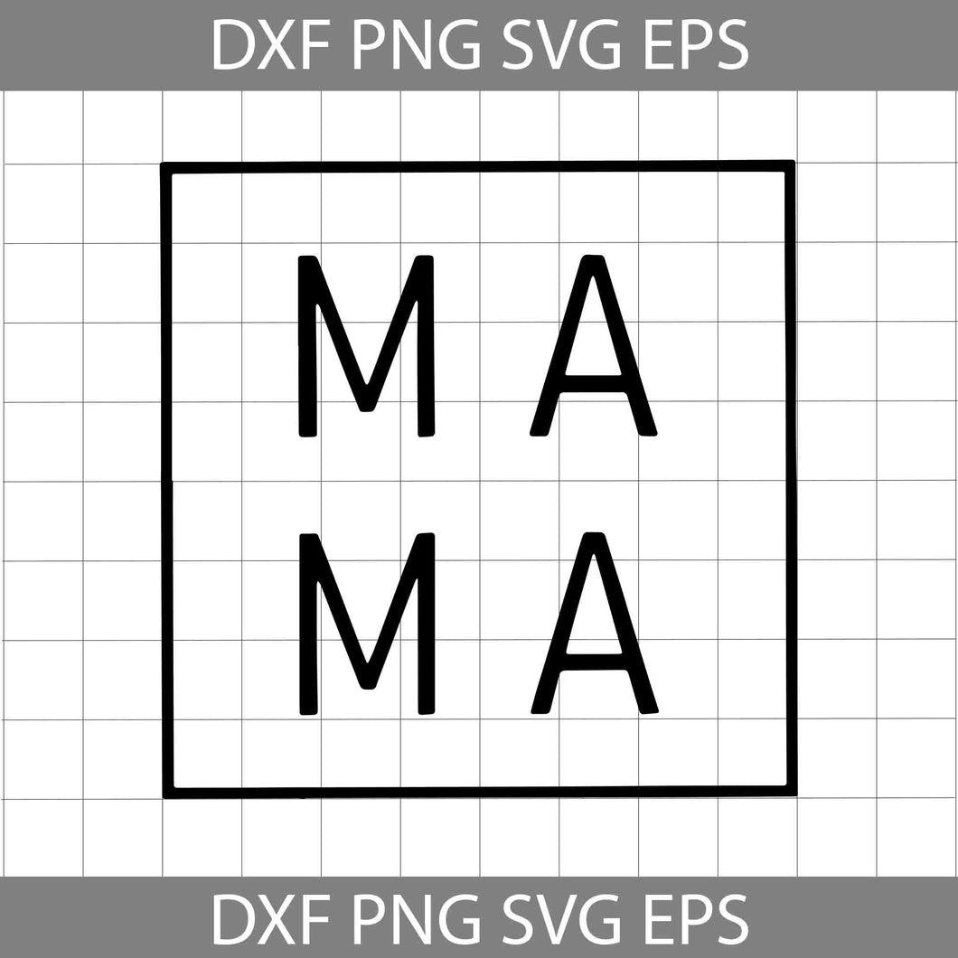 MA MA Free svg, Mom Svg, Mother svg, Cricut File, Clip Art, Mother's Day Svg, png, eps, dxf