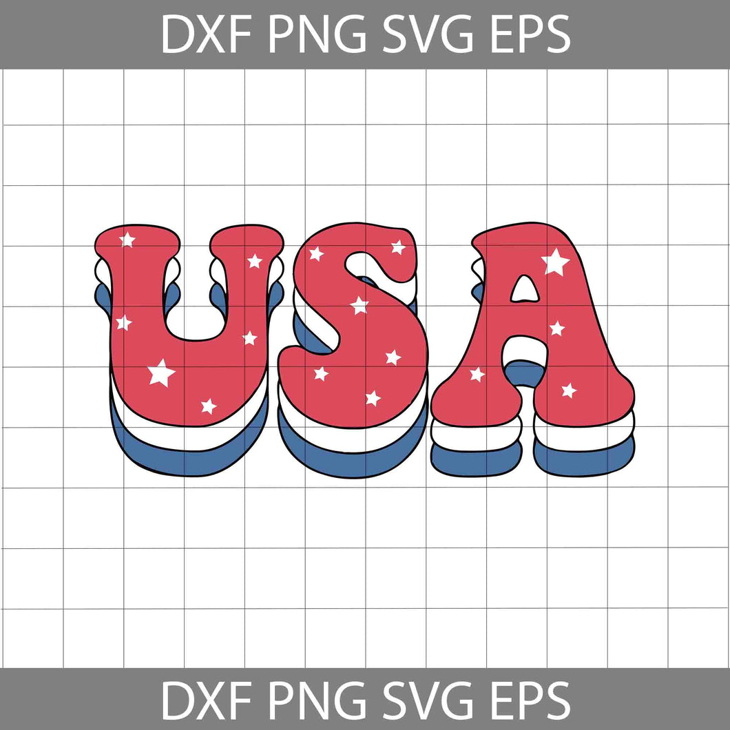 USA Svg, 4th of July svg, America SVg, cricut file, clipart, svg, png, eps, dxf