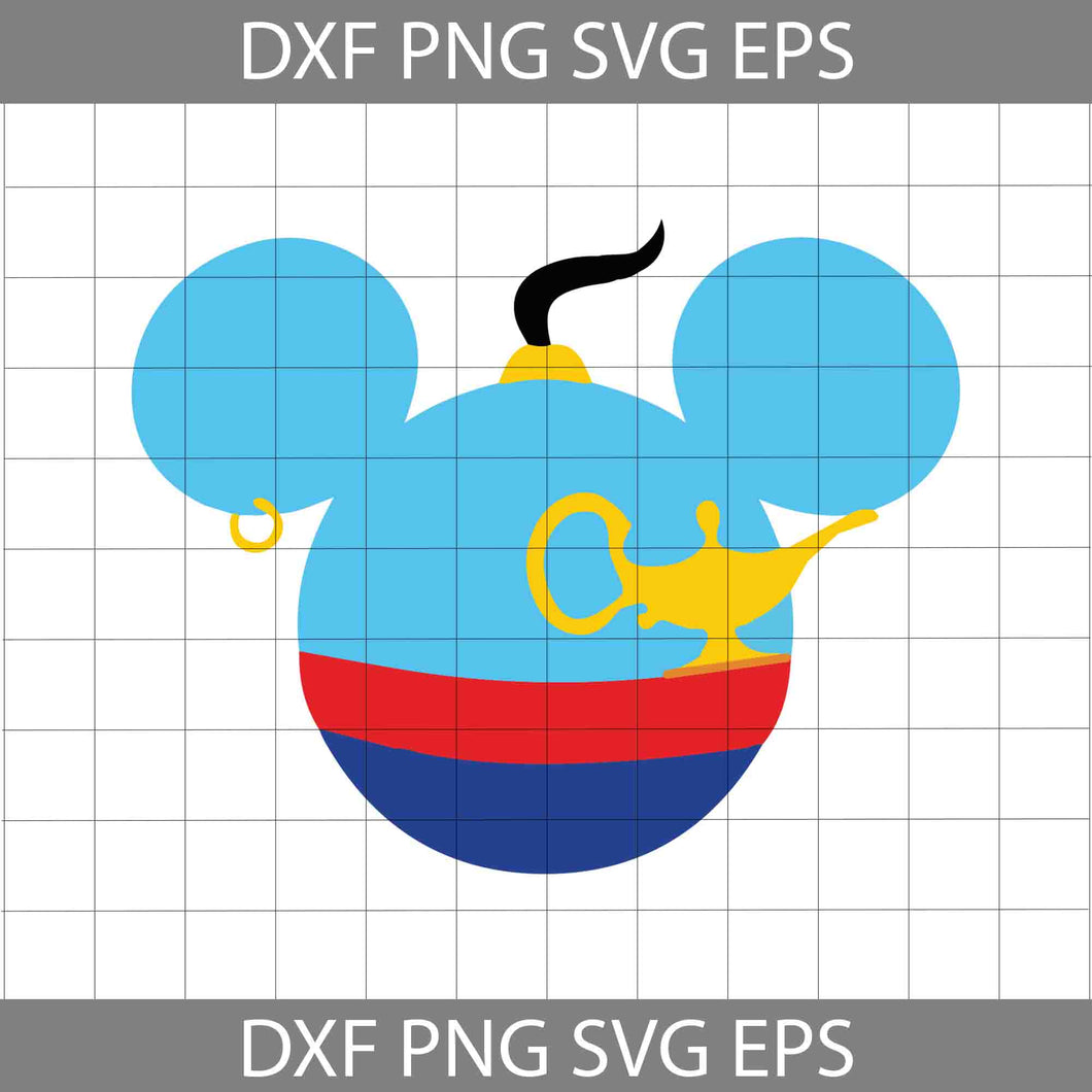 Gennie Mickey Mouse head svg, Disney Svg, Cricut File, Clipart, Svg, Png, Eps, Dxf