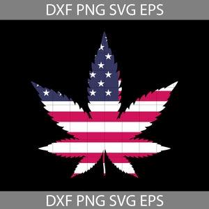 America Cannabis Flag Svg, Trending Svg, Cannabis Svg, Weed Svg, Marijuana Svg, America svg, 4th of July Svg, cricut file, clipart, svg, png, eps, dxf