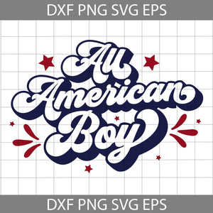 All American Boy Svg, 4th of July Svg, Independence day svg, cricut file, clipart, svg, png, eps, dxf