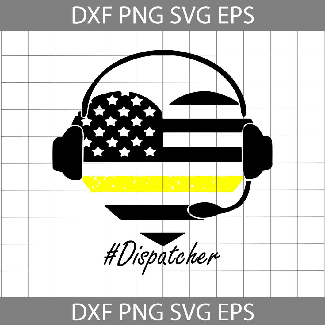 Dispatcher Heart American Flag Svg, Dispatcher Svg, job svg, cricut file, clipart, svg, png, eps, dxf