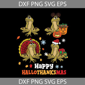 Happy Hallothanksmas Svg, Naveen svg, The Princess and the Frog Svg, Halloween Svg, Thanksgiving svg, Christmas svg, Cricut File, Clipart, Svg, Png, Eps, Dxf