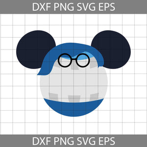 Sadness Mickey Mouse Ears svg, Inside out Svg, Disney svg, Cricut File, Clipart, Svg, Png, Eps, Dxf