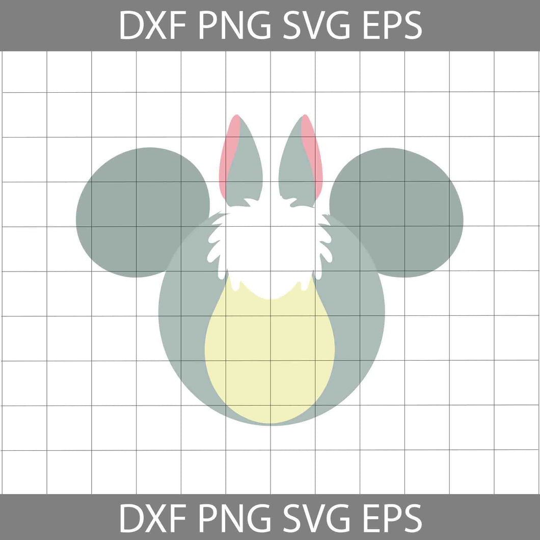 Thumper Mickey Mouse Ears svg, Disney svg, Cricut File, Clipart, Svg, Png, Eps, Dxf