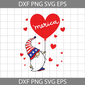 Patriotic gnomes Svg, Merica svg, 4th of July Svg, American Flag Svg, Independence day svg, Cricut File, Clipart, svg, png, eps, dxf