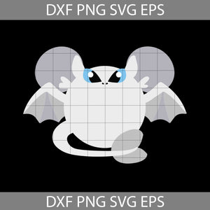 Light Fury Mickey Mouse Ears SVg, How To Train Your Dragon Homecoming Svg, Disney Svg, Cricut File, Clipart, SVg, Png, Eps, Dxf