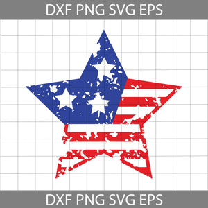 American Star Svg, 4th of July svg, America SVg, cricut file, clipart, svg, png, eps, dxf