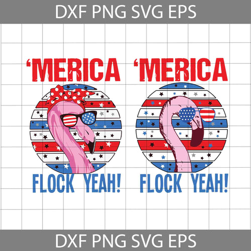 4th of july Flamingo Svg, 4th of July Svg, American Flag Svg, Independence day svg, Bundle, Cricut File, Clipart, svg, png, eps, dxf