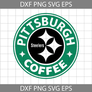 Pittsburgh Steelers Coffee Svg, Starbucks Steelers Svg, NFL Svg, Cricut File, Clipart, Sexy Lips Svg, Sport Svg, Football Svg, svg, png, eps, dxf