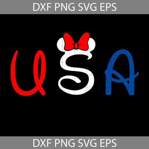 USA svg, Mickey Mouse svg, 4th of July svg, America SVg, cricut file, clipart, svg, png, eps, dxf