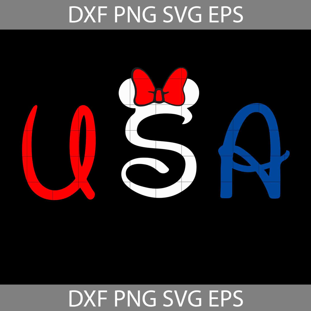 USA svg, Mickey Mouse svg, 4th of July svg, America SVg, cricut file, clipart, svg, png, eps, dxf