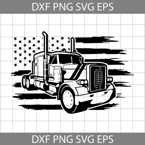 US Big Truck Svg, US Truck Svg, Truck Clipart, Big Truck svg, American Flag, 4th Of July Svg, Independence Day Svg, cricut file, clipart, svg, png, eps, dxf