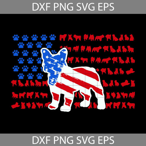 America pug dog SVg, 4th of July Svg, American Flag Svg, Independence day svg, Cricut File, Clipart, svg, png, eps, dxf