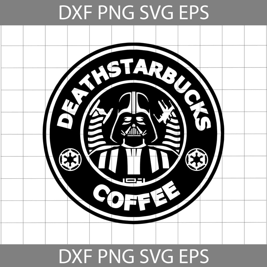 Deathstarbucks Coffee Svg, Starbucks svg, Coffee svg, Drink Svg, crciut file, clipart, svg, png, eps, dxf